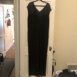 Plus Detail Sleeve Jumpsuit